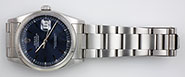 Rolex Oyster Perpetual DateJust 16200 - Blue Dial