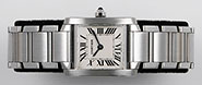 Ladies Cartier Tank Francaise - Ivory White Dial