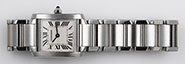 Ladies Cartier Tank Francaise - Ivory White Dial