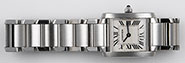 Ladies Cartier Tank Francaise - Ivory White Dial