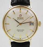 Omega Seamaster De-Ville 14K Silver Dial