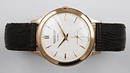 18K 18ct Jaeger LeCoultre Automatic Pink Gold - White Dial