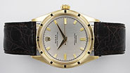 Rolex Oyster Perpetual 14K 14ct Index Thunderbird Bezel 6569