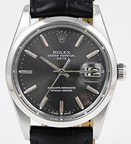 Rolex Oyster Perpetual Date 1500 - White Roman Numeral Dial