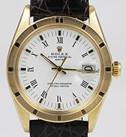 Rolex Oyster Perpetual 18K 18ct Index Thunderbird Bezel 1501