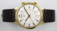 Jaeger LeCoultre Memovox 18ct 18K White Dial