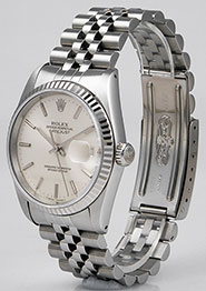 Rolex Oyster Perpetual DateJust 16234 - Silver Dial