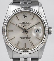 Rolex Oyster Perpetual DateJust 16234 - Silver Dial