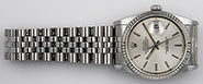 Rolex Oyster Perpetual DateJust 16234 - Silver Dial