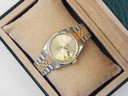 Rolex Oyster Perpetual DateJust Champagne Dial 16233