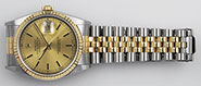 Rolex Oyster Perpetual DateJust Champagne Dial 16233