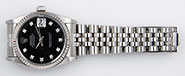 Rolex Oyster Perpetual DateJust 16234 - Black Diamond Dial