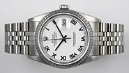 Rolex Oyster Perpetual DateJust 16234 - Silver Dial