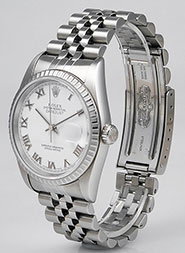 Rolex Oyster Perpetual DateJust 16234 - Silver Dial