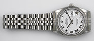 Rolex Oyster Perpetual DateJust 16234 - Silver Dial