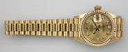 Ladies Rolex Oyster Perpetual DateJust 18K 18ct Diamond Dial 69178