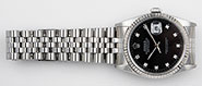 Rolex Oyster Perpetual DateJust 16234 - Black Diamond Dial