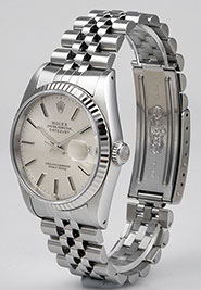 Rolex Oyster Perpetual DateJust 16234 - Silver Dial