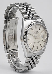 Rolex Oyster Perpetual DateJust 16234 - Silver Dial