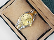 Rolex Oyster Perpetual DateJust Champagne Dial 16233