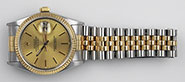 Rolex Oyster Perpetual DateJust Champagne Dial 16233