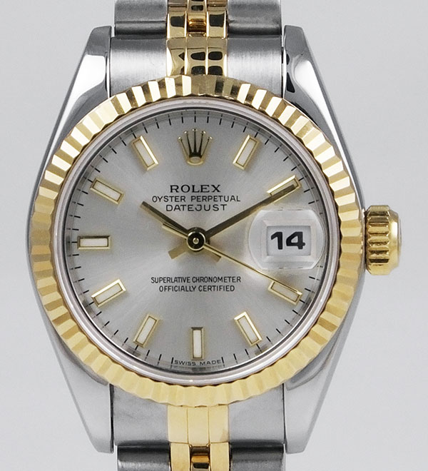 rolex 69173 silver