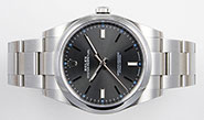 Rolex Oyster Perpetual Rhodium Dial 114300