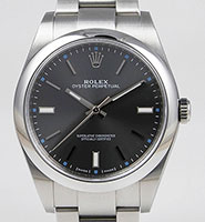 Rolex Oyster Perpetual Rhodium Dial 114300