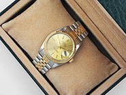 Rolex Oyster Perpetual DateJust Champagne Dial 16233