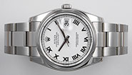 Rolex Oyster Perpetual DateJust 116200 - White Dial