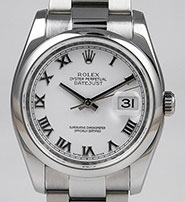 Rolex Oyster Perpetual DateJust 116200 - White Dial