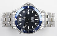 Gents Omega Seamaster Professional 300m Quartz - Blue Dial Bezel