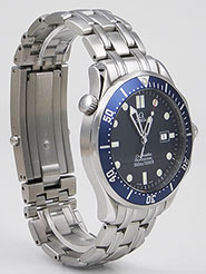 Gents Omega Seamaster Professional 300m Quartz - Blue Dial Bezel