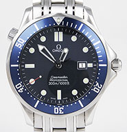 Gents Omega Seamaster Professional 300m Quartz - Blue Dial Bezel