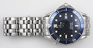 Gents Omega Seamaster Professional 300m Quartz - Blue Dial Bezel