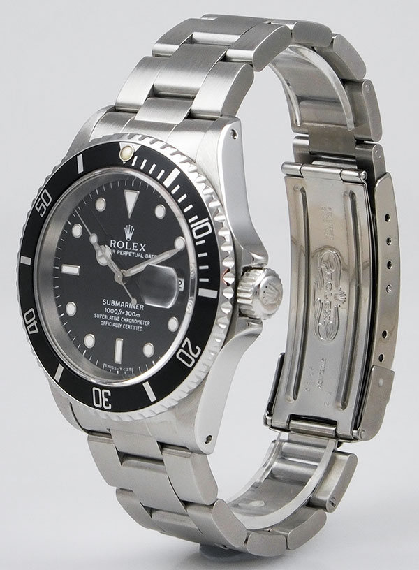 Michelangelo synet Asien Rolex Oyster Perpetual Submariner Date 16610 (1994)