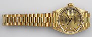 Ladies Rolex Oyster Perpetual DateJust 18K 18ct Diamond Dial 69178