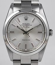 Rolex Oyster Perpetual Air-King With Silver Dial 14000M