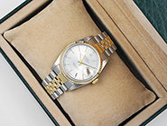 Rolex Oyster Perpetual DateJust 16233 - Metallic Silver Dial