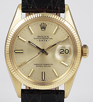 Rolex Oyster Perpetual Date 18K 18ct 1503