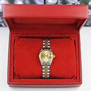 Ladies Rolex Oyster Perpetual DateJust Champagne Dial 69173