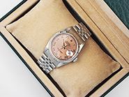 Rolex Oyster Perpetual DateJust 16234 - Salmon Pink Dial