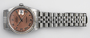 Rolex Oyster Perpetual DateJust 16234 - Salmon Pink Dial