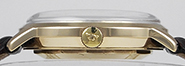 9K 9ct Jaeger LeCoultre Automatic Yellow Gold - Original Silver Dial