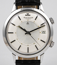 Jaeger LeCoultre Memovox Steel Jumbo - Silver Dial