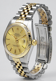 Rolex Oyster Perpetual DateJust 16013 Original Champagne Dial