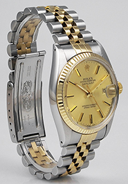 Rolex Oyster Perpetual DateJust 16013 Original Champagne Dial