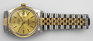 Rolex Oyster Perpetual DateJust 16013 Original Champagne Dial