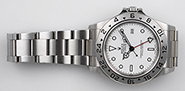 Rolex Oyster Perpetual Explorer II - White Dial 16570