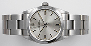 Mid Mid-Size Rolex Oyster Perpetual Silver Dial 67480